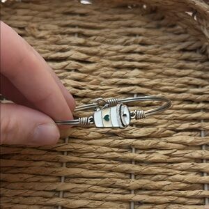 Luca + Danni Silver Coffee Charm Bracelet